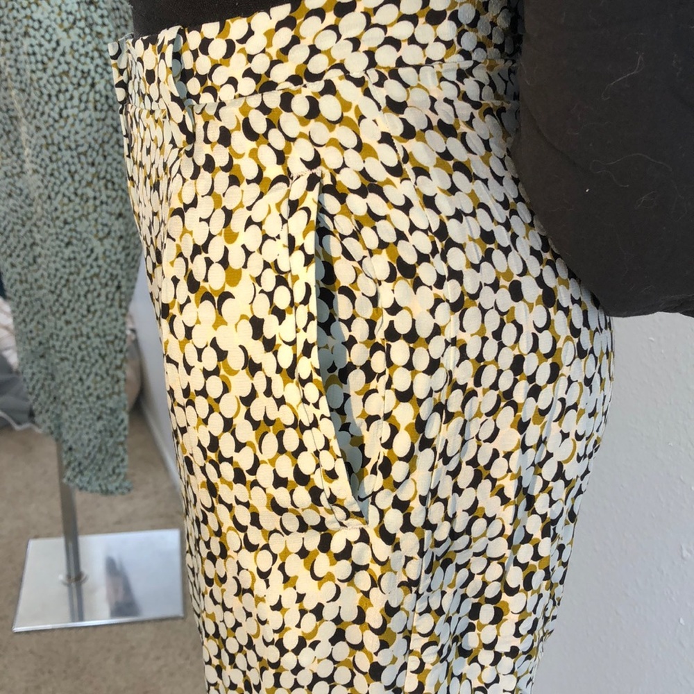 High waisted, 3/4 length printed pants - Picture 2 of 2